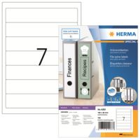 HERMA Ordneretikett 4283 kurz/schmal selbstklebend weiß 700 Stück
