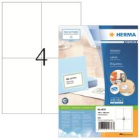 HERMA Etikett PREMIUM 4676 105x148mm weiß 400 Stück