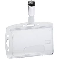 DURABLE Namensschild 800519 85x54mm Kunststoff transparent 25 Stück