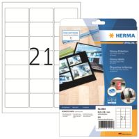 HERMA Etiketten SuperPrint Glossy 4904 63,5x38,1mm weiß 525 Stück