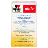Doppelherz Heiße Zitrone Vitamin C +Zink 10St