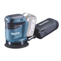 makita Akku-Exzenterschleifer DBO180Z 18V