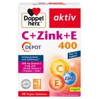 Doppelherz C +Zink +E Depot 40St