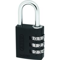 ABUS Vorhangschloss 346125 145/30 sw