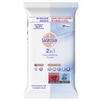 Sagrotan Desinfektionstuch 2in1 3058240 40St