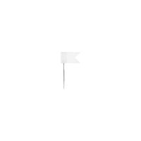 ALCO Markierungsfahne 710 18x10x24mm weiß 20 Stück