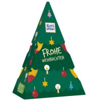 Ritter Sport Schokolade Weihnachtstanne 9058 sort 53g