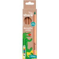 share Buntstift Jumbo 4-0002-5 sort 5St