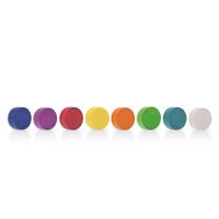 magnetoplan Magnet Wood Series Circle 16654810 30mm sort 8St