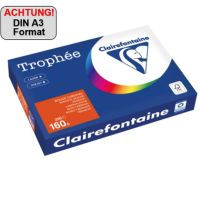 Clairefontaine Kopierpapier 1031PC A3 160g ziegelrot 250Bl