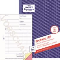 Avery Zweckform Rechnung 1731 DIN A5 3x40Blatt