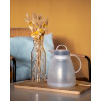 alfi Isolierkanne Dan Tea/1935011100, weiß gefrosted, Inh. 1,0 l