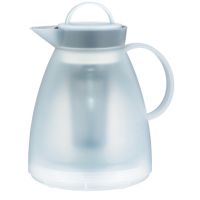 alfi Isolierkanne Dan Tea/1935011100, weiß gefrosted, Inh. 1,0 l