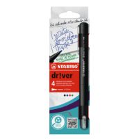 STABILO Fasermaler dr!ver EO1089/4-01 M sort 4St