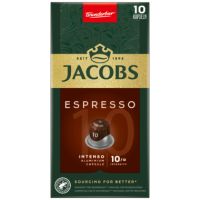 JACOBS Kaffeekapsel Espresso 10 Intenso 4057018 10 Stück