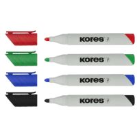 Kores Whiteboardmarker ECO XW1 M20724 sort 4St