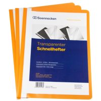 Soennecken Schnellhefter 2962 DIN A4 PP orange 10 Stück