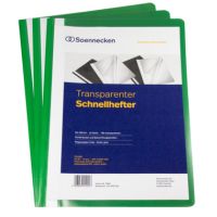 Soennecken Schnellhefter 2964 DIN A4 PP grün 10 Stück