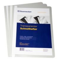 Soennecken Schnellhefter 2963 DIN A4 PP grau 10 Stück