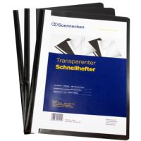 Soennecken Schnellhefter 2966 DIN A4 PP schwarz 10 Stück