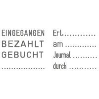 trodat Datumsstempel 77960 41x24mm selbstfärbend blau/rot
