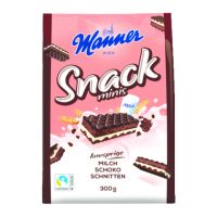 Manner Gebäck Snack Minis Milch Schoko 27711000 300g