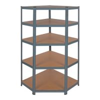 pro-bau-tec Schwerlastregal Ecke 10104 90x180x45cm