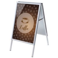 Showdown Kundenstopper A1 Set ZPA1G32MEI182 Kaffee deutsch
