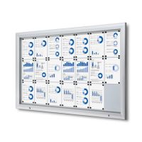 Showdown Schaukasten Outdoor 21xA4 si