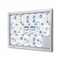 Showdown Schaukasten Outdoor 18xA4 si