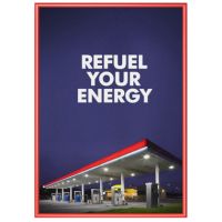 Showdown Klapprahmen A0 Gehrung 25mm rt