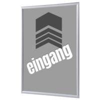 Showdown Klapprahmen A1 Eingang de gr