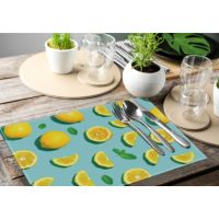 Showdown Tischset Zitronen 6St