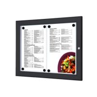 Showdown Menükasten Outdoor 2xA4 sw