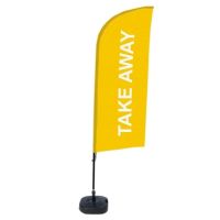 Showdown Beachflag Take Away ge