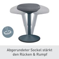 Leitz Sitzhocker Ergo Active 65440089 d.gr