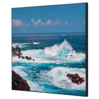 Showdown Wanddekoration Set 40x40cm Meereswellen