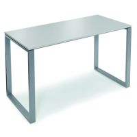 Stehtisch 160x80x110cm Gestell si Platte lgr