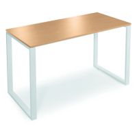 Stehtisch 160x80x110cm Gestell ws Platte buche