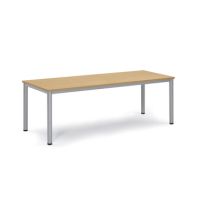 Besprechungstisch 200x80x72cm Gestell si Platte buche
