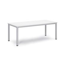 Besprechungstisch 180x80x72cm Gestell si Platte ws