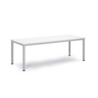 Besprechungstisch 200x80x72cm Gestell si Platte ws