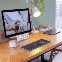 Hama 00173063 Hama Tastatur WK-550 kabellos dgr/sw