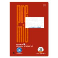 Staufen Schulheft Premio 040784028 A4 90g 32Bl Lin28 kar