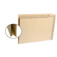 Ordnungsmappe DIN A4 250 blau 230g chamois