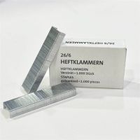 Heftklammern 26/6 verzinkt 1.000 Stück