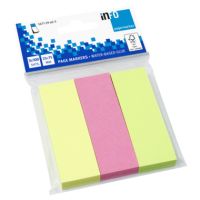 Info Haftmarker 5671-39-pk3 25x75mm 100Bl sort 3St