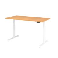 Hammerbacher Schreibtisch el 160x80cm ws/buche
