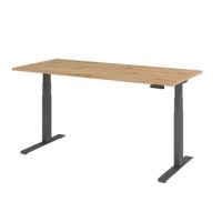 Hammerbacher Schreibtisch el 180x80cm gp/asteiche