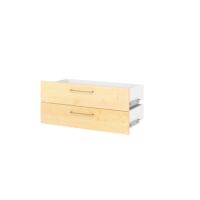Hammerbacher Schubladen-Set 80cm 1OH BS ahorn